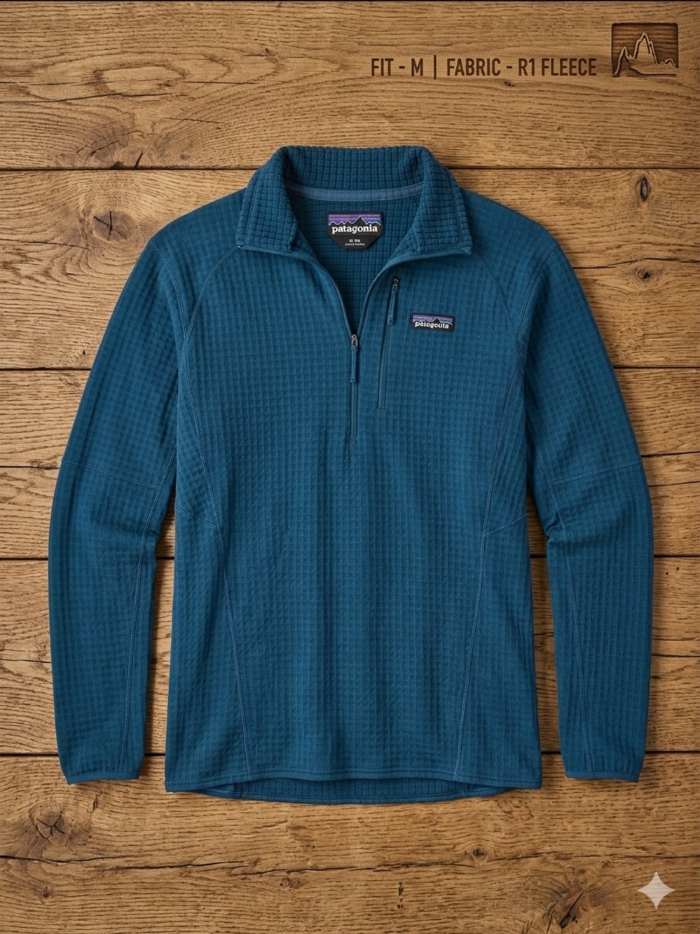 Patagonia Womens R1 Fleece Quarter-Zip Pullover